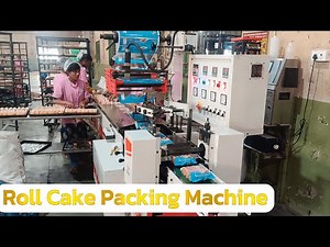 Roll Cake Packing Machine :: Bread Packing Machine :: Rusk Packing Machine
