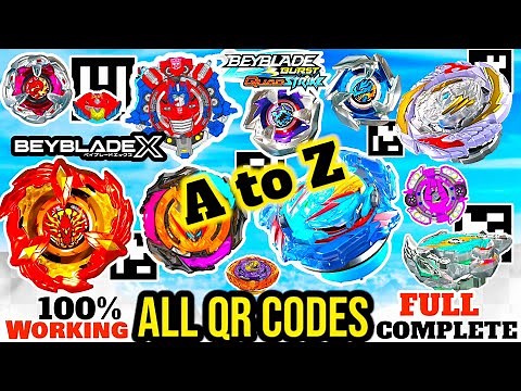 Master the Beyblade Burst App with All QR Codes from A to Z | BEYBLADE BURST APP Ultimate Collection