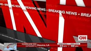 “Catastrophic storm surge and hurricane-force winds [are now] moving onshore,” says the National Hurricane Center. CNN Meteorologist Chad Myers has the latest update on Hurricane Ida, which should make landfall within the next few hours in Louisiana. cnn.it/3t3QZt2 | CNN Weather