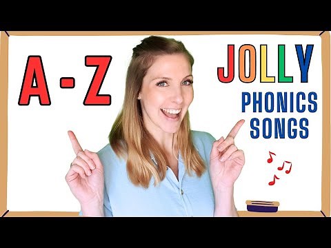 A - Z Phonics Letter Sound Songs | Alphabet Letter Sound Songs | Jolly Phonics Song With Lyrics