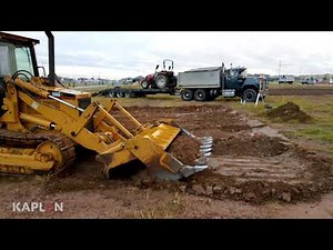 Kaplan Homes: Build stage 1 - Excavating and levelling land for a new house