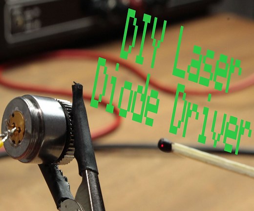 DIY Laser Diode Driver || Constant Current Source