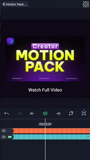 Free Alight Motion Templates 🔥| Creator Motion Pack #alightmotion