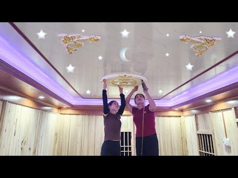 Creating an Ultra-Beautiful Multi-Level Ceiling for Ly Phuc Lan | Transforming with Nano Resin!