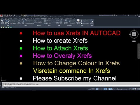 How to Use Xref In AutoCAD