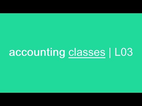 accounting classes | L03