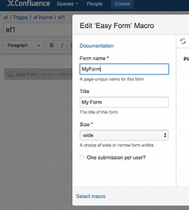Easy Forms for Confluence | Atlassian Marketplace