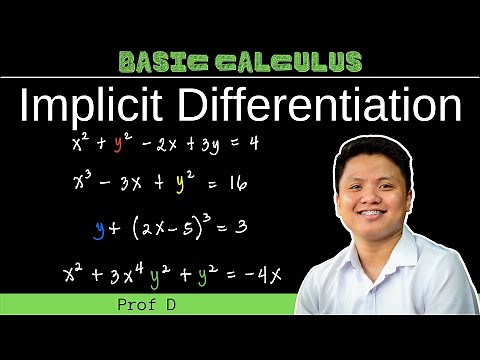 Implicit Differentiation | Basic Calculus