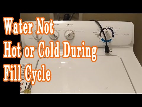 Replacing The Water Inlet Valve On A GE Washing Machine