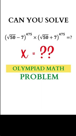 High School Math Problem: Can YOU Solve This Algebra Challenge? #Maths #Algebra