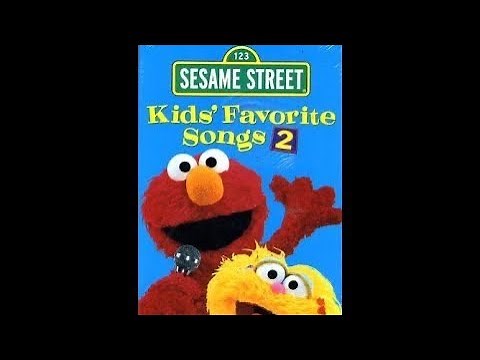 Sesame Street: Kids Favorite Songs 2 (2001 VHS)