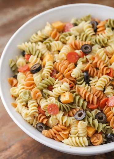 Pasta Salad with Italian Dressing
