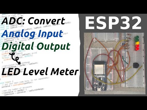 ESP32 ADC Project: Build an LED Level Meter