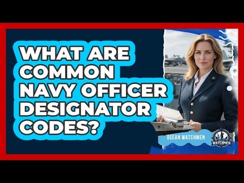 What Are Common Navy Officer Designator Codes?