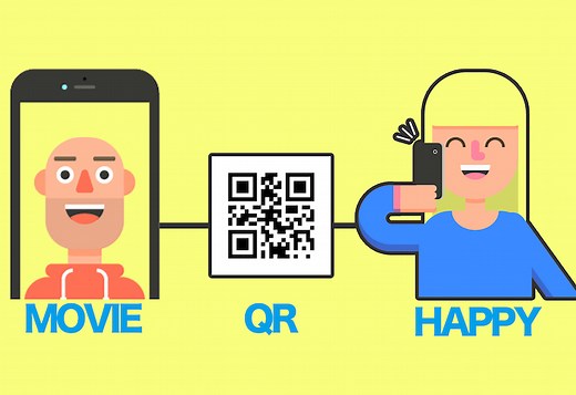 QRコードで動画を保存・作成する方法【YouTube以外】 - mevie