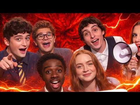 Stranger Things Cast Tries to Finish Iconic Lines (So Funny!)
