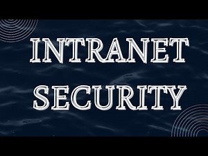 Intranet security||Meaning of Intranet||Threats to Organisation||Techniques for security||networking