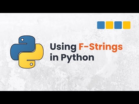 How to use F-Strings in Python?