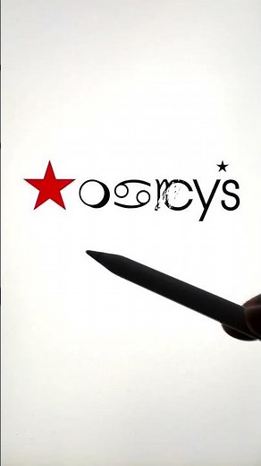 Giving Christmas logos Wingdings redesigns! #fonts #fontdesign #HolidaysOnShort #logos #logodesign