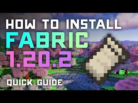How to Install Fabric & MOD It for Minecraft 1.20.2 - Complete Guide