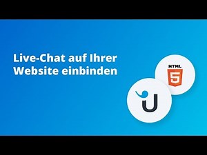 Wie Sie Live-Chat auf Ihrer Website einbinden: HTML