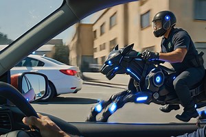 199K views · 2.8K reactions | Cop Chase in 2030 #AI #reelschallenge #cops #chase | Konde Ai | Facebook