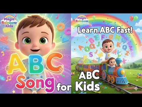 ABC Song for Kids | Learn Alphabet with Fun Animation | Preschool Learning Video