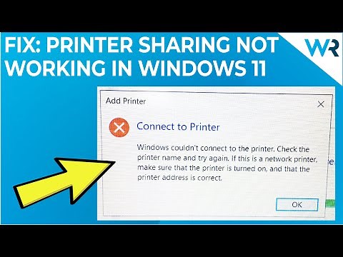 Printer sharing not working in Windows 11? Here’s what to do!