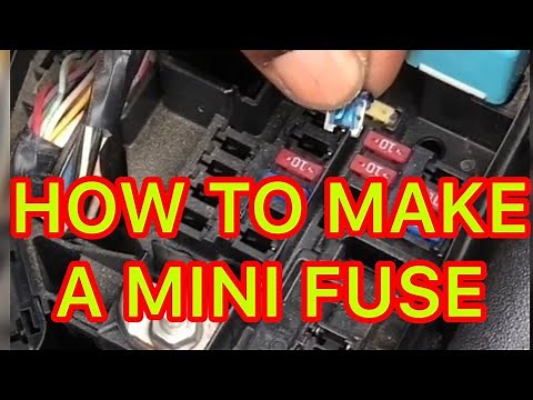 HOW TO MAKE A LOW PROFILE MINI FUSES FOR YOUR CARS&TRUCKS!!