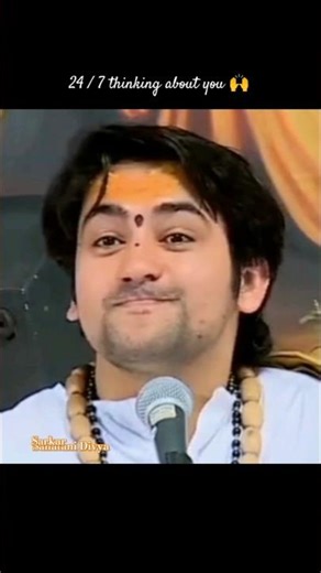 Thinking of you every moment 🙌 # Mere Sarkar ❤️🤗 #@BageshwarDhamSarkar #viralshorts #shorts #bage...