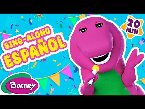 Let's Sing in Spanish | Best Barney Songs en Español | Barney the Dinosaur