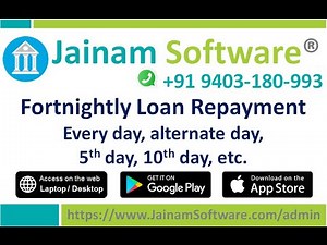 Microfinance Loan Collection Demo | Jainam Software - Loan Management & Accounting System
