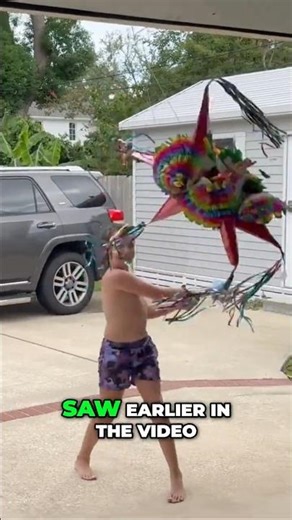 This Piñata survived 15 kids at birthday party! #pinata #pinataparty #kidsbirthday