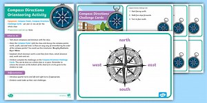 KS1 Compass Directions Orienteering Activity