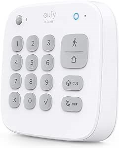 eufy Security Keypad, Home Security System, Home Alarm System, 180-Day Battery, Home & Away Security Modes, Link to eufyCam, eufy Video Doorbell, Optional 24/7 Protection Service