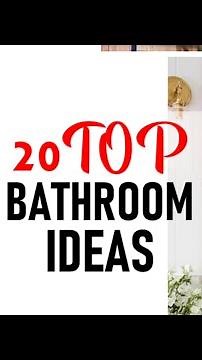 20 small bathroom vanity ideas Cabinet Lighting Blacksplash Decor