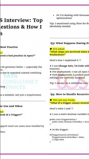 TCS Salesforce Developer Interview: 5 Questions NO ONE Talks About!