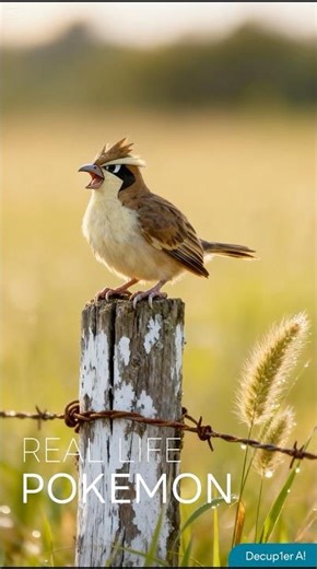 Real Life Pokémon #Pidgey #Pidgeotto #Pidgeot ポケモン実写AI #ポッポ #ピジョン #ピジョット