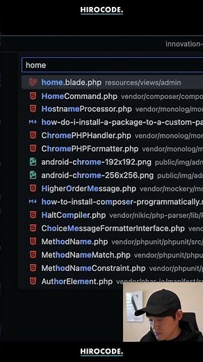 VSCode.で「ファイルを開く」を時短する #shorts