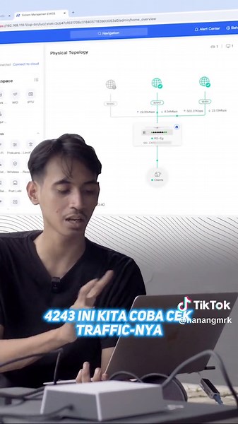 Membalas @adhielblackid menggabungkan 2 Internet STARLINK #starlinkindonesia #loadbalance #ruijie #nanangmrk rk