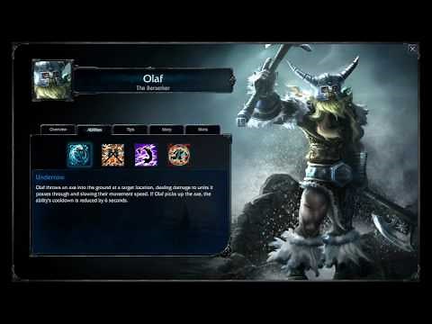 Olaf: Champion Spotlight | Gameplay - League of Legends