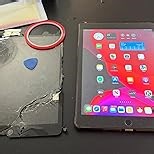 for iPad 7/8 (7th 8th Gen) Screen Replacement Digitizer Touch Glass 10.2", for 7th 8th Generation A2197 A2198 A2200 A2270 A2428 A2429 A2430, Full Repair Kit+Home Button[NO TouchID Chip] [NO LCD]