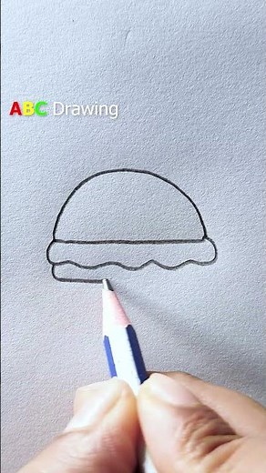 How to Draw a Burger Step by Step | Easy Drawing Tutorial for Beginners