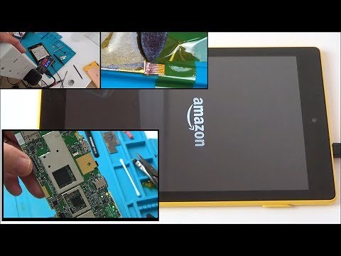 Trying to FIX: Water Damaged Amazon Fire Tablet
