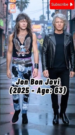 Bon Jovi (1984–2025) Then and Now Rock Legends Evolution #bonjovi #rocknroll #rockstar