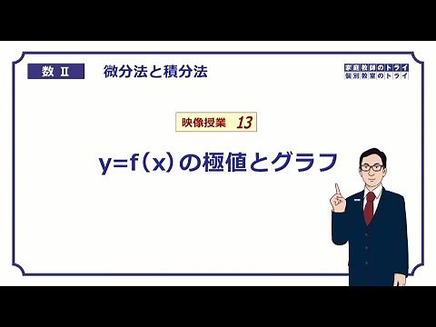 [High School Mathematics II] Differentiation 13: Extreme Values and Graphs (19 minutes)