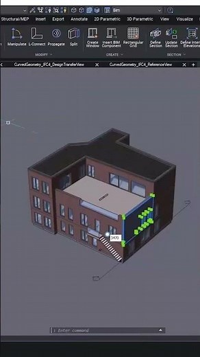 BricsCAD® BIM | IFC RVT Interoperability #shorts