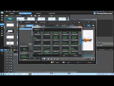 How To Add Text On Cyberlink PowerDirector