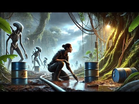 The Alien Scientists Feared the Storm — The Human Built Shelter and Collected Rainwater | HFY Story