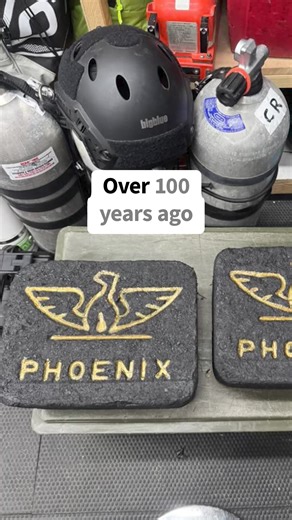 Two beautifully preserved Patent Fuel blocks recovered from the wreck of the SS Romsdalen. Pressed from coal dust and waste, these blocks were designed to burn efficiently at sea and carry the unmistakable Phoenix logo of the Phoenix Patent Fuel Company of Swansea. Despite more than a century underwater, the detail is still there! Thanks to Colin Rotheram, Francesca Iosue and Tim Wallis for their media! #shipwreck #wreckdiving #maritimehistory #industrialheritage #deepwreckdiver #technicaldiving